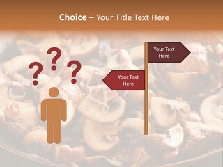 Tapas Mushroom Country PowerPoint Template