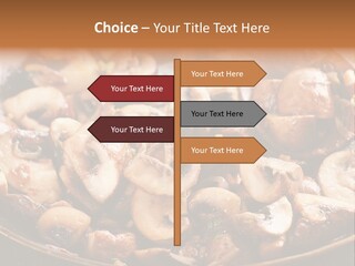 Tapas Mushroom Country PowerPoint Template