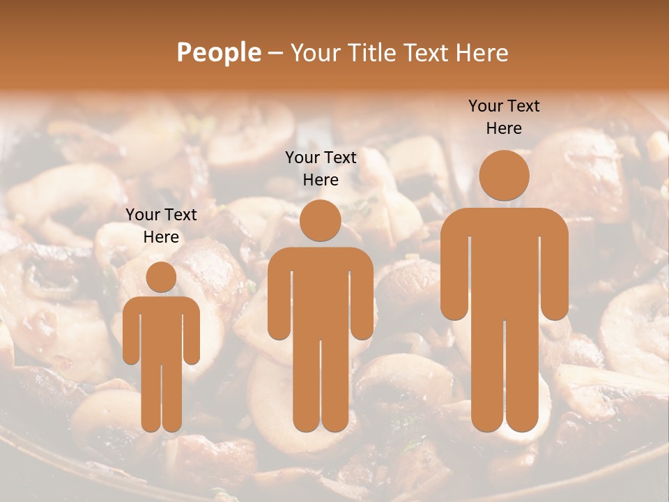 Tapas Mushroom Country PowerPoint Template