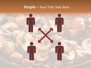 Tapas Mushroom Country PowerPoint Template