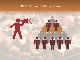 Tapas Mushroom Country PowerPoint Template