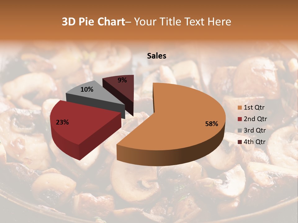 Tapas Mushroom Country PowerPoint Template