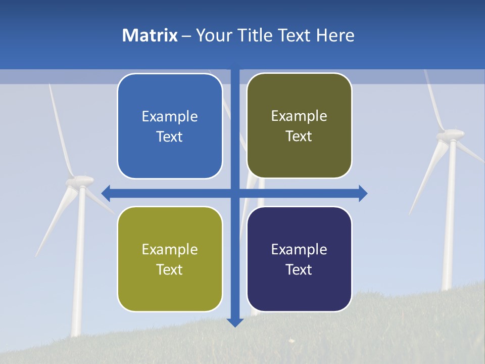 Wind Supply Nature PowerPoint Template