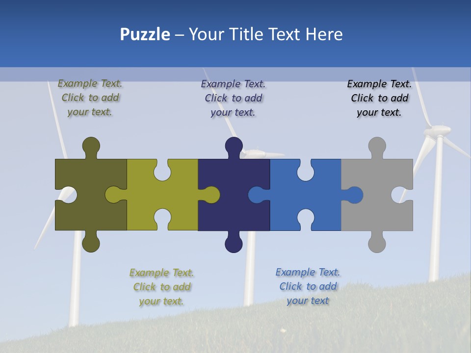 Wind Supply Nature PowerPoint Template