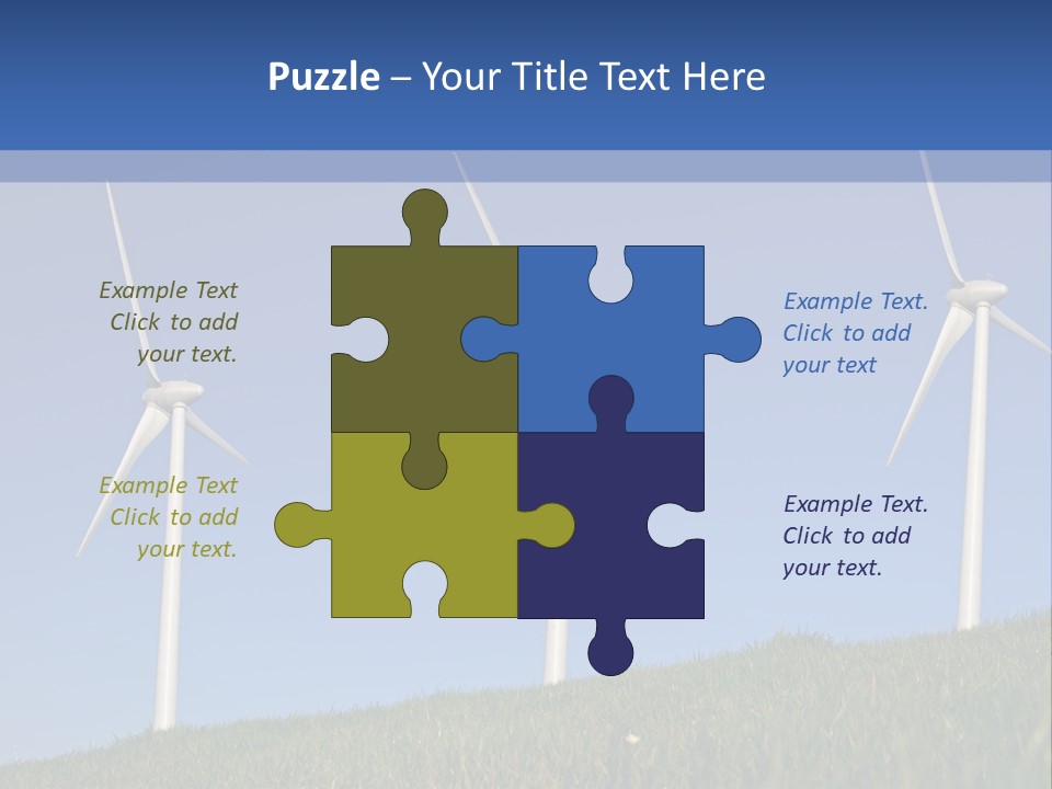 Wind Supply Nature PowerPoint Template