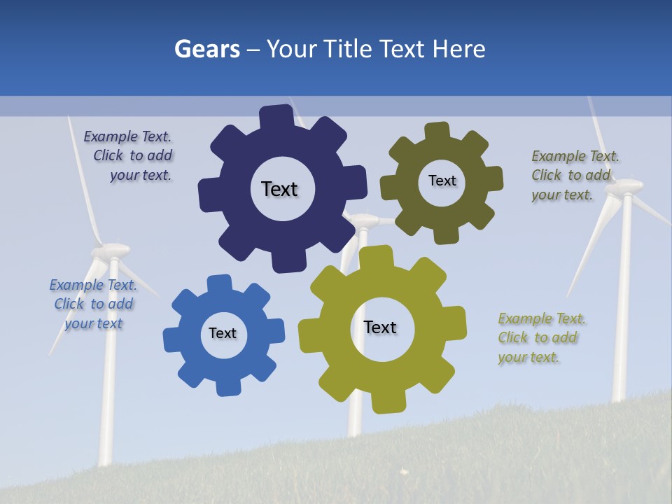 Wind Supply Nature PowerPoint Template