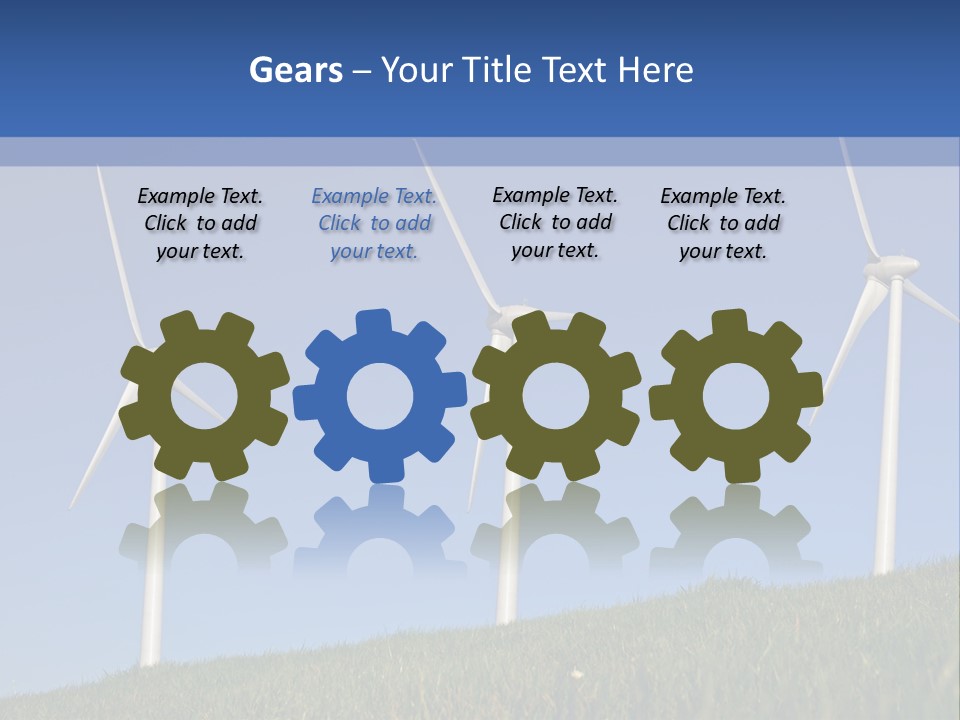 Wind Supply Nature PowerPoint Template