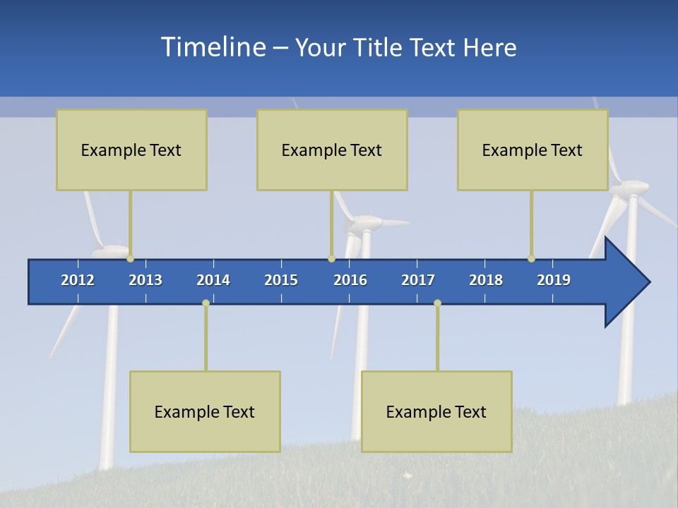 Wind Supply Nature PowerPoint Template