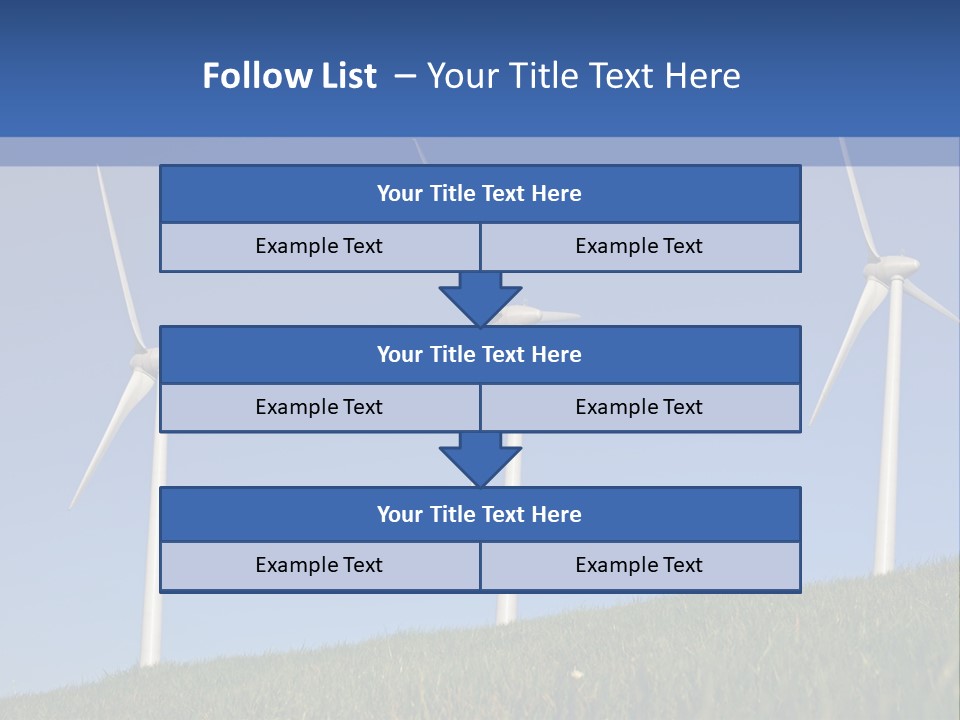 Wind Supply Nature PowerPoint Template