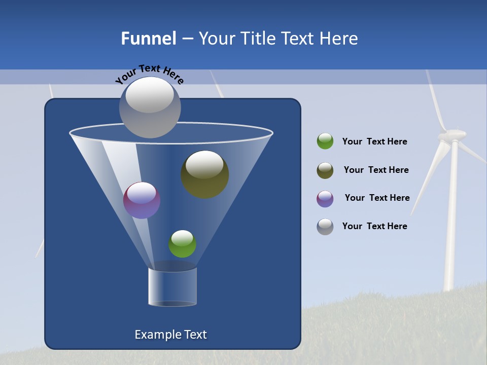 Wind Supply Nature PowerPoint Template