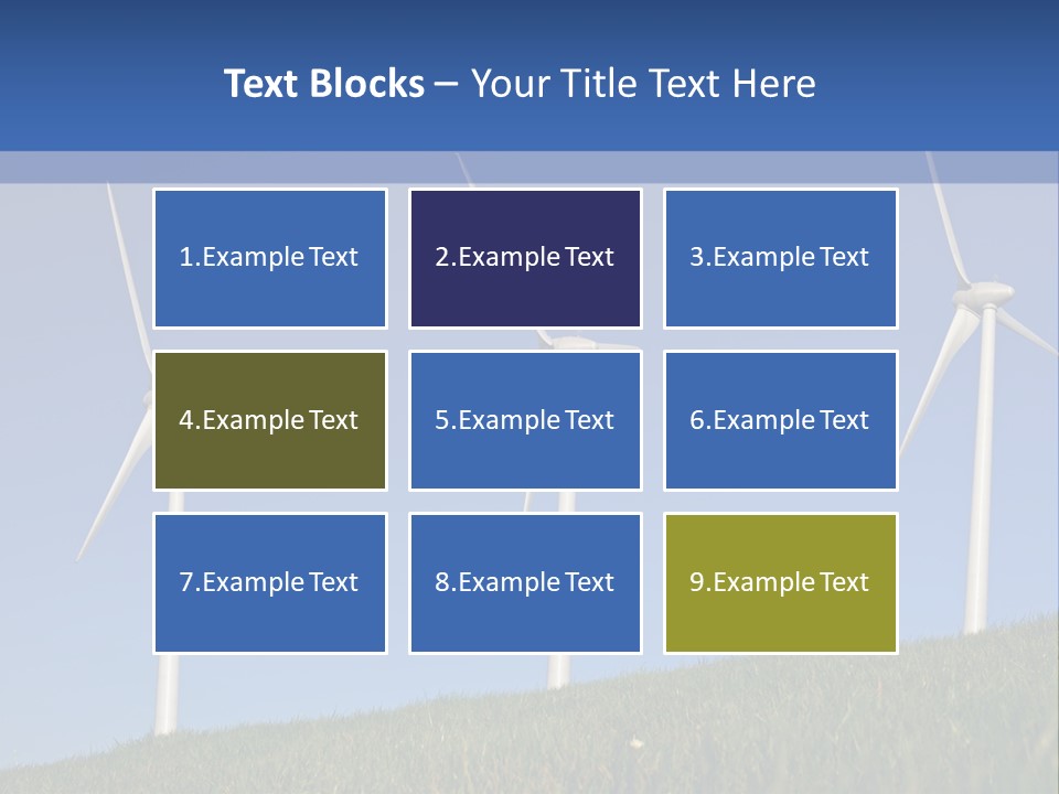 Wind Supply Nature PowerPoint Template