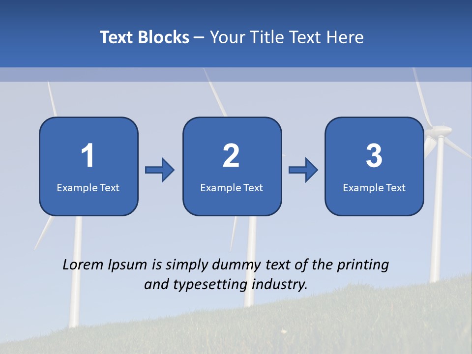 Wind Supply Nature PowerPoint Template