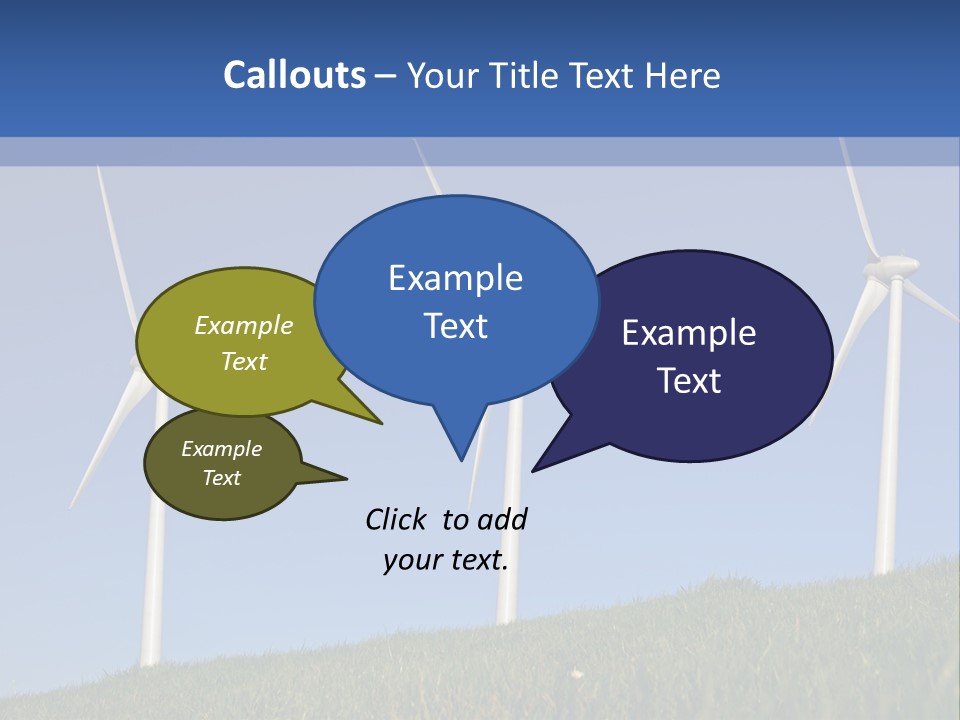Wind Supply Nature PowerPoint Template