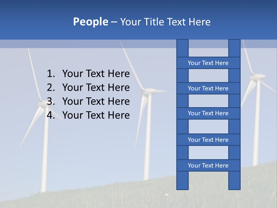 Wind Supply Nature PowerPoint Template