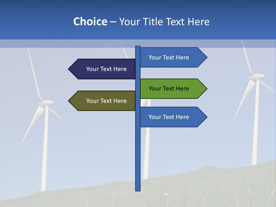 Wind Supply Nature PowerPoint Template