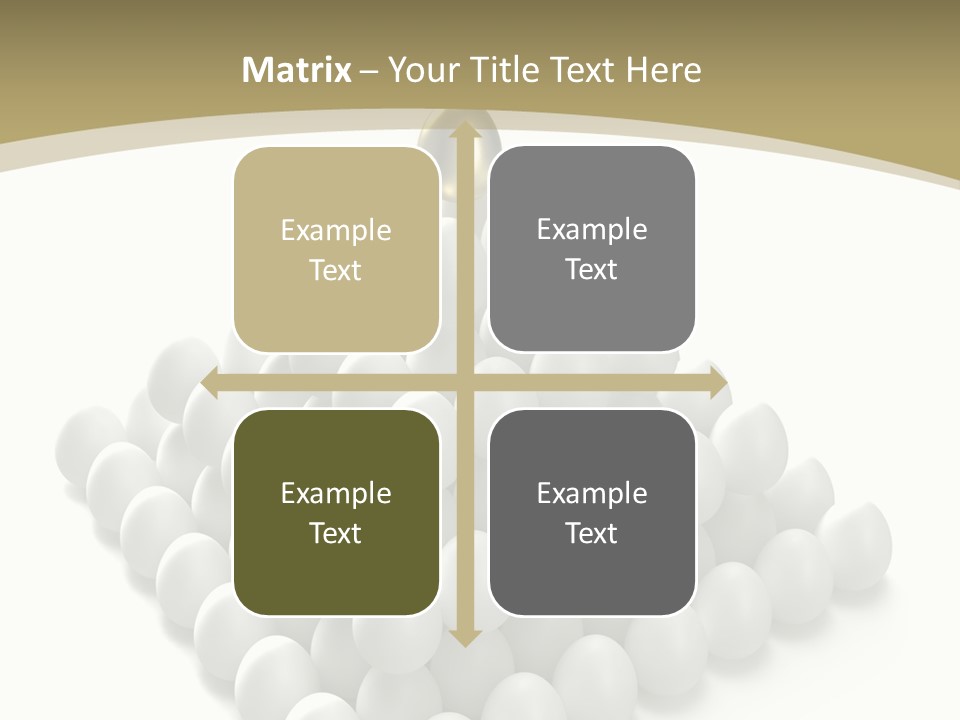 Business Individuality Food PowerPoint Template