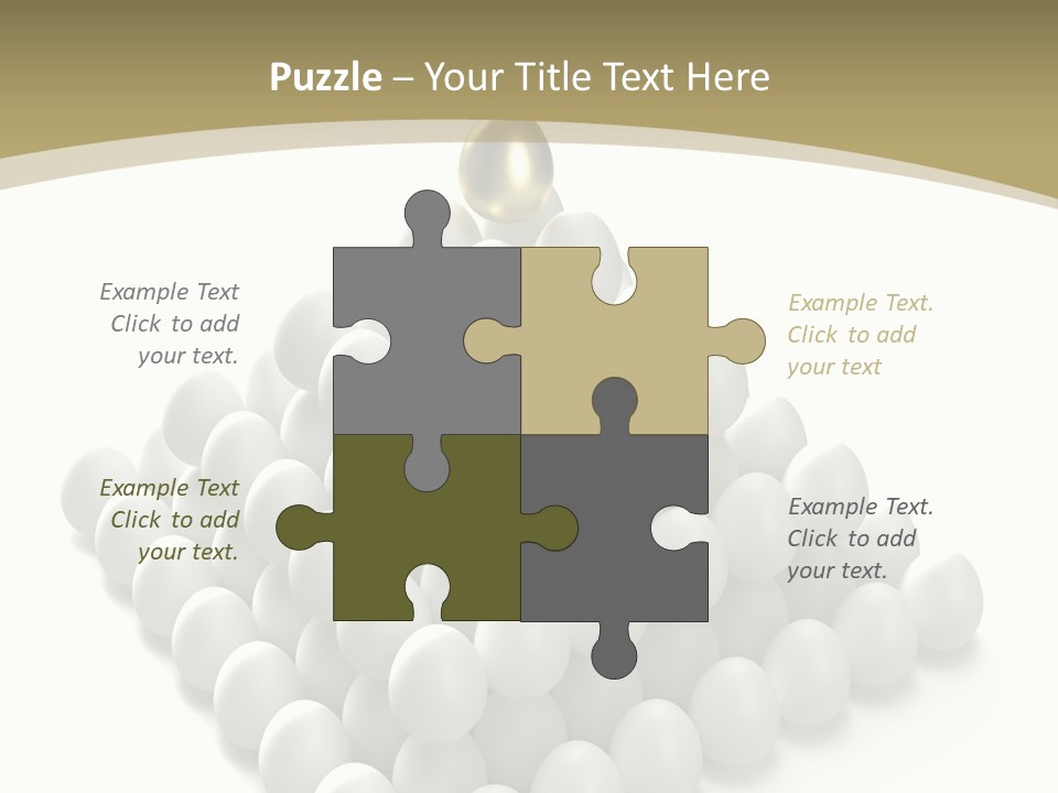 Business Individuality Food PowerPoint Template