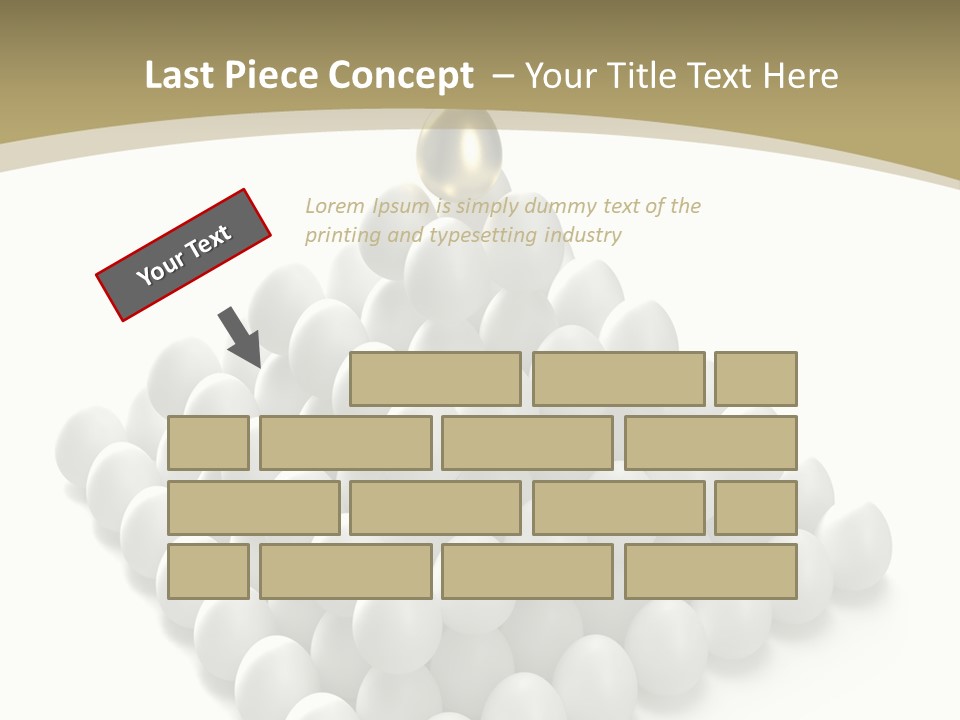 Business Individuality Food PowerPoint Template