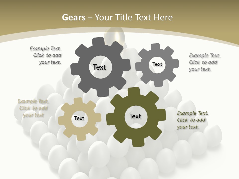 Business Individuality Food PowerPoint Template