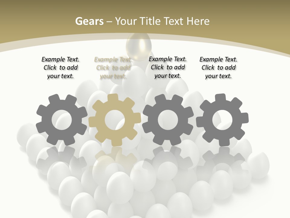 Business Individuality Food PowerPoint Template