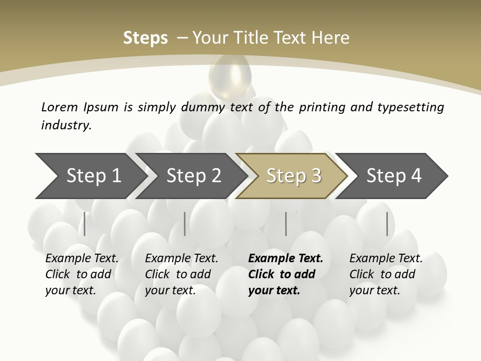 Business Individuality Food PowerPoint Template