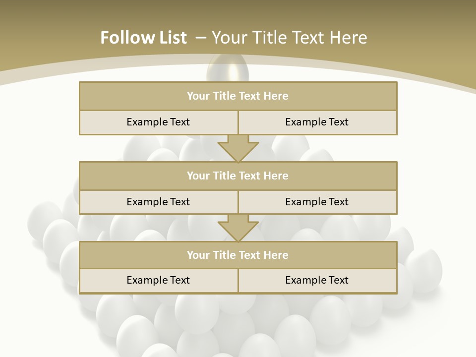 Business Individuality Food PowerPoint Template