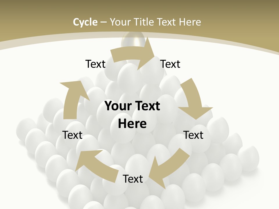 Business Individuality Food PowerPoint Template
