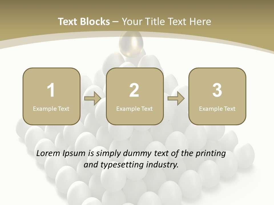Business Individuality Food PowerPoint Template