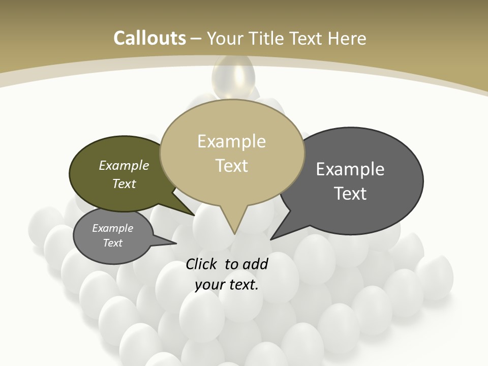 Business Individuality Food PowerPoint Template