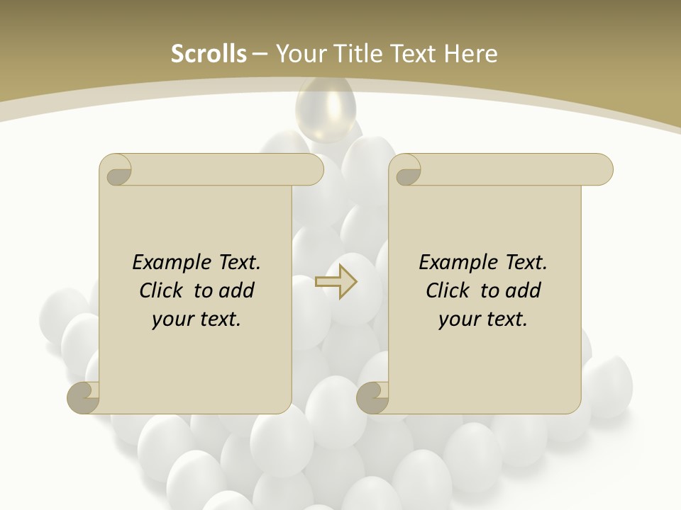 Business Individuality Food PowerPoint Template