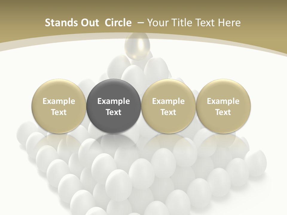 Business Individuality Food PowerPoint Template