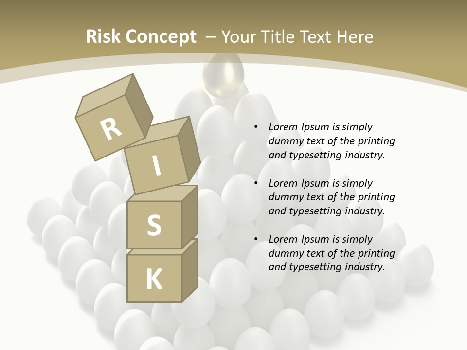 Business Individuality Food PowerPoint Template