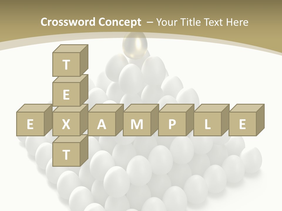 Business Individuality Food PowerPoint Template