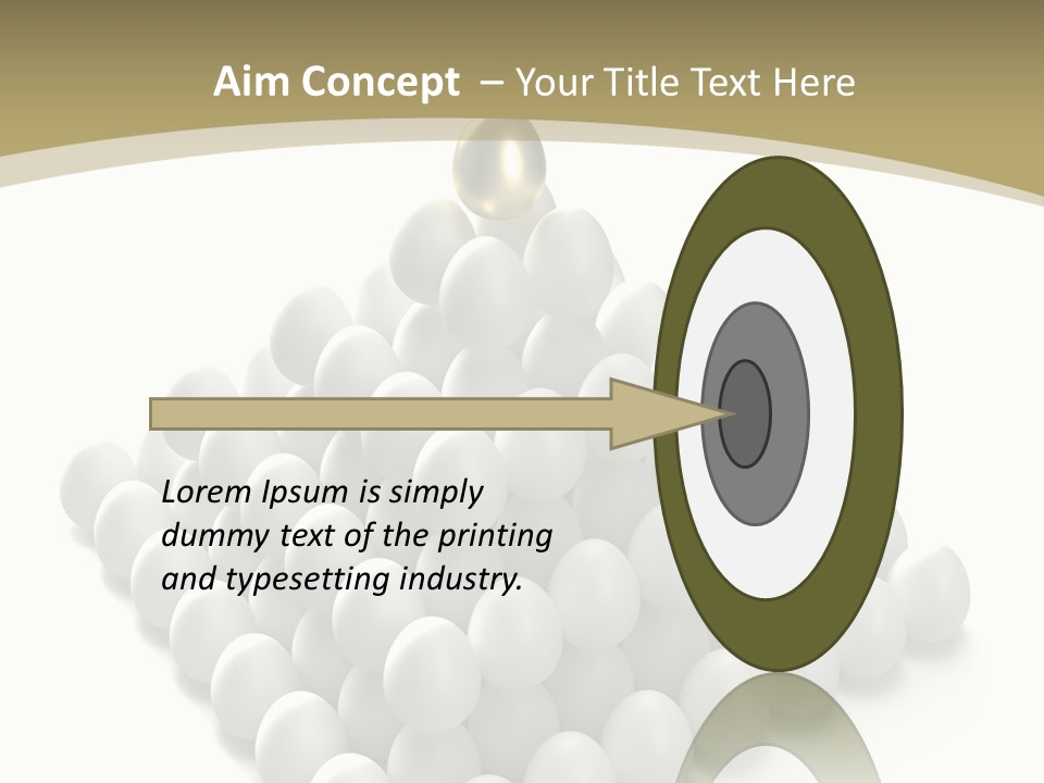 Business Individuality Food PowerPoint Template