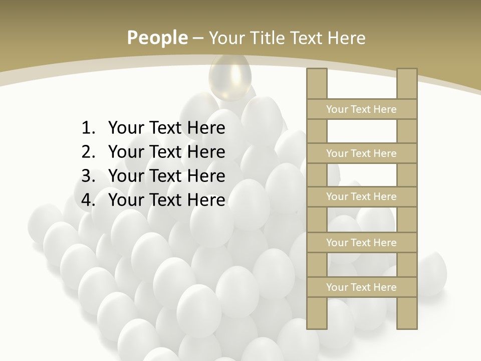 Business Individuality Food PowerPoint Template