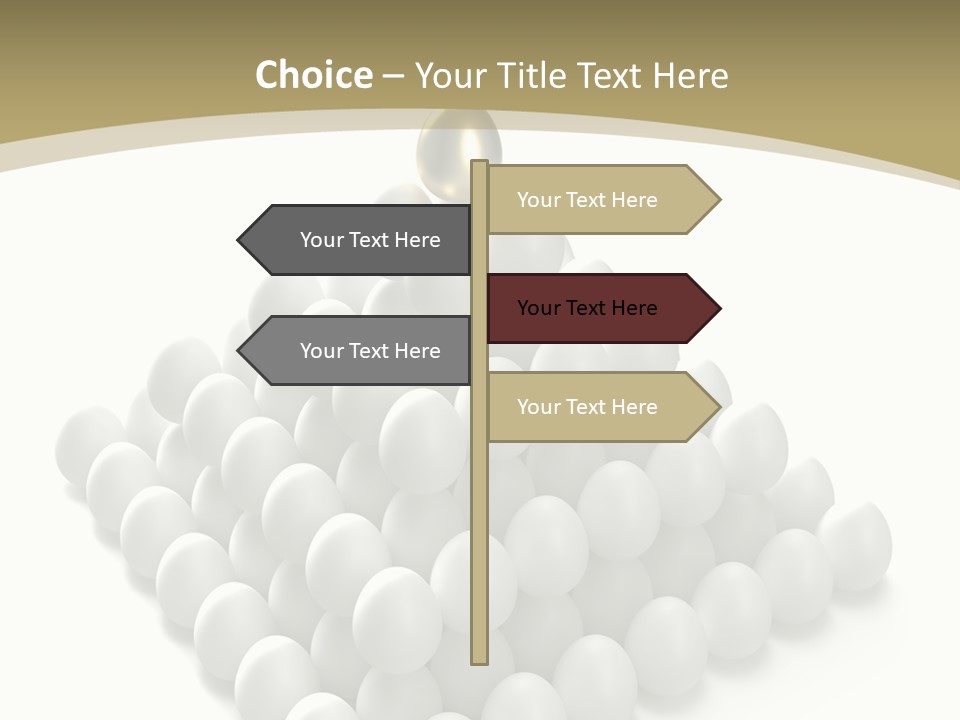 Business Individuality Food PowerPoint Template