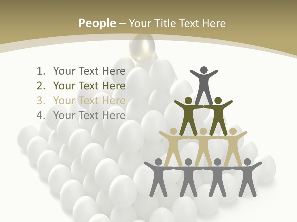 Business Individuality Food PowerPoint Template