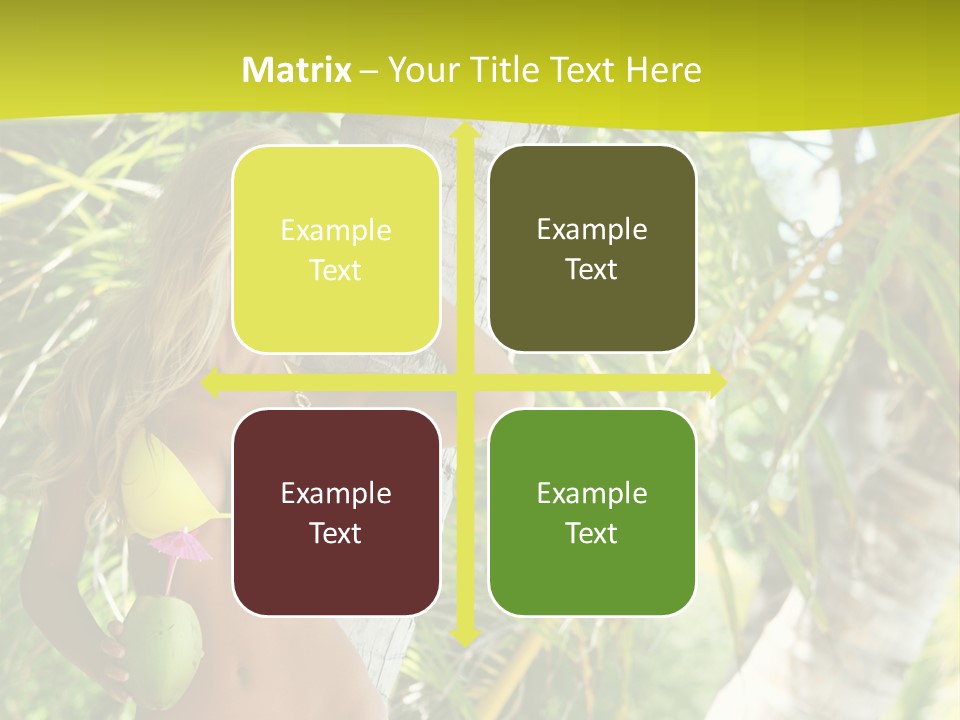 Ocean Happy Body PowerPoint Template