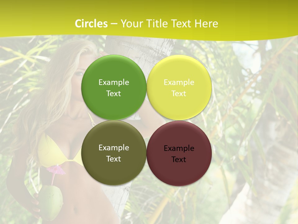 Ocean Happy Body PowerPoint Template