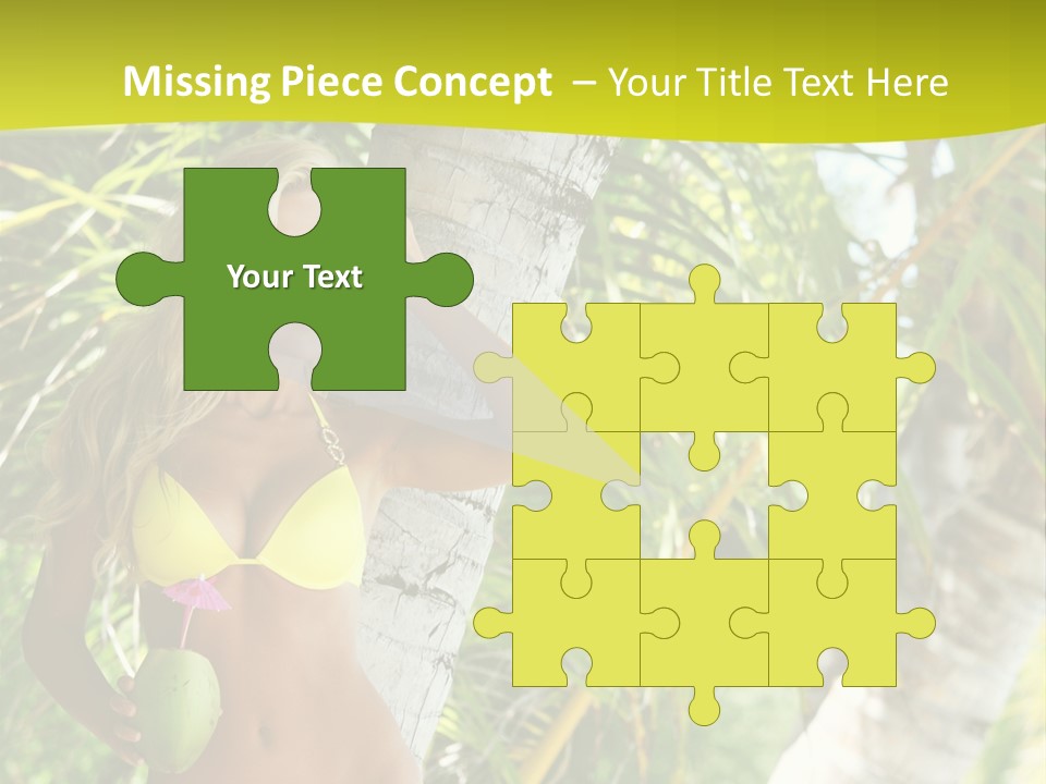 Ocean Happy Body PowerPoint Template