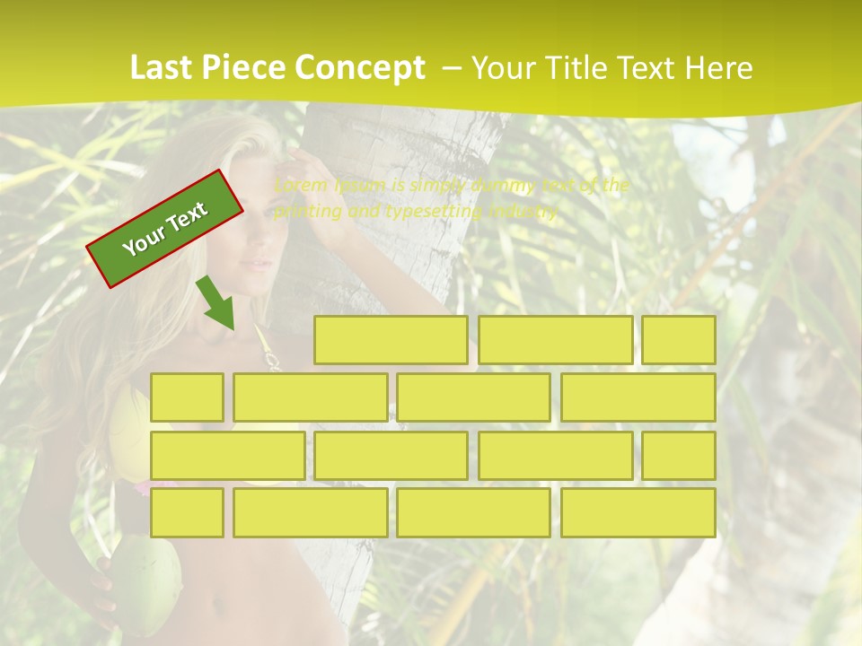 Ocean Happy Body PowerPoint Template