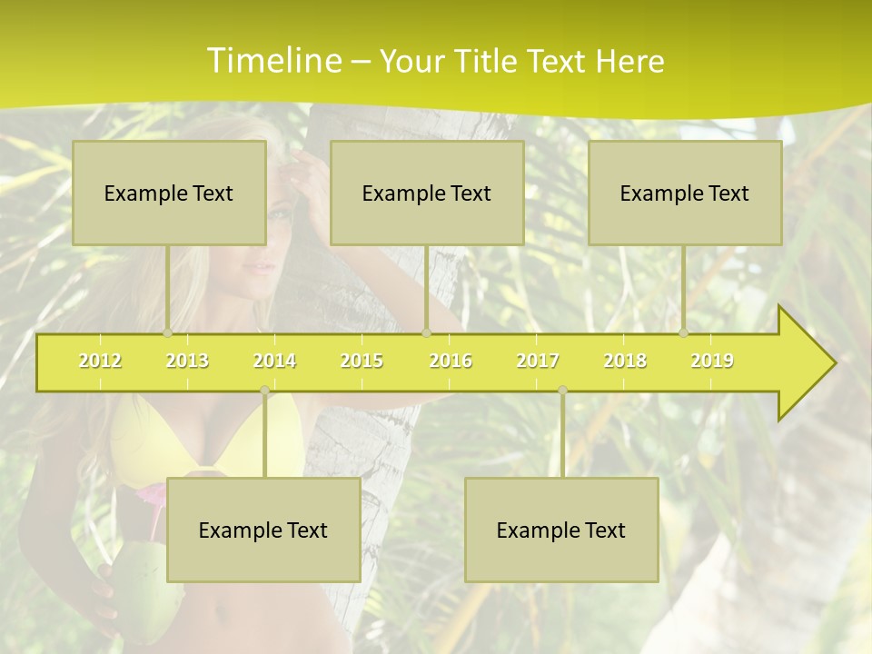 Ocean Happy Body PowerPoint Template