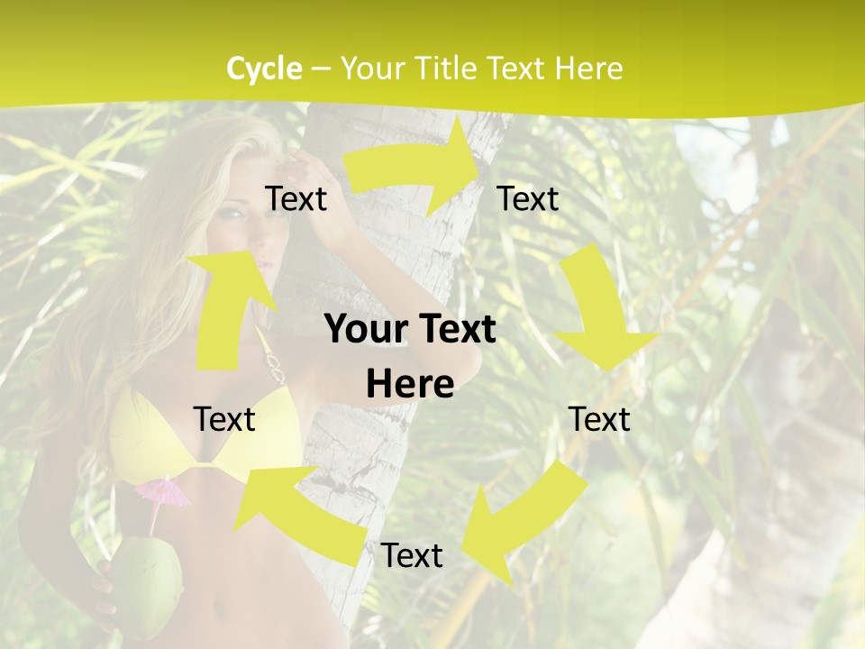 Ocean Happy Body PowerPoint Template