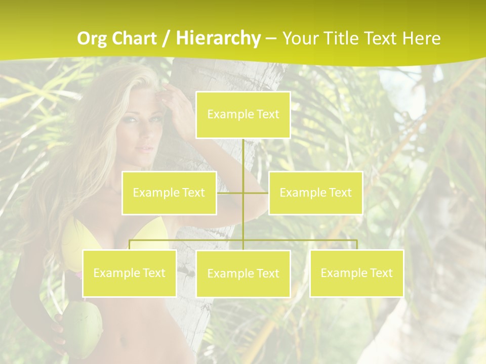 Ocean Happy Body PowerPoint Template