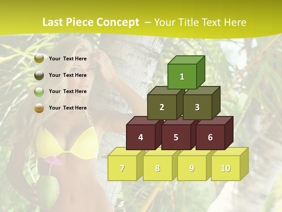 Ocean Happy Body PowerPoint Template