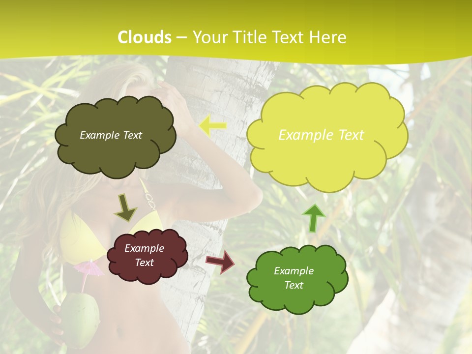 Ocean Happy Body PowerPoint Template