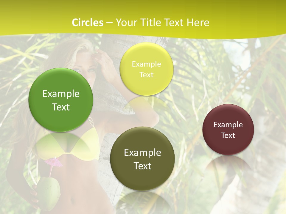 Ocean Happy Body PowerPoint Template