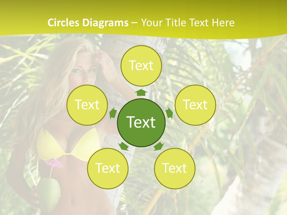 Ocean Happy Body PowerPoint Template