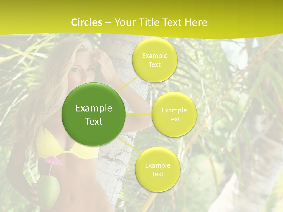 Ocean Happy Body PowerPoint Template