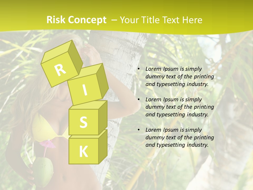 Ocean Happy Body PowerPoint Template